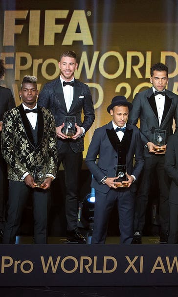 Messi, Ronaldo, Neymar lead FIFA World XI; Enrique earns coaching honor